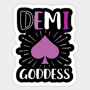 Demi Goddess Sticker